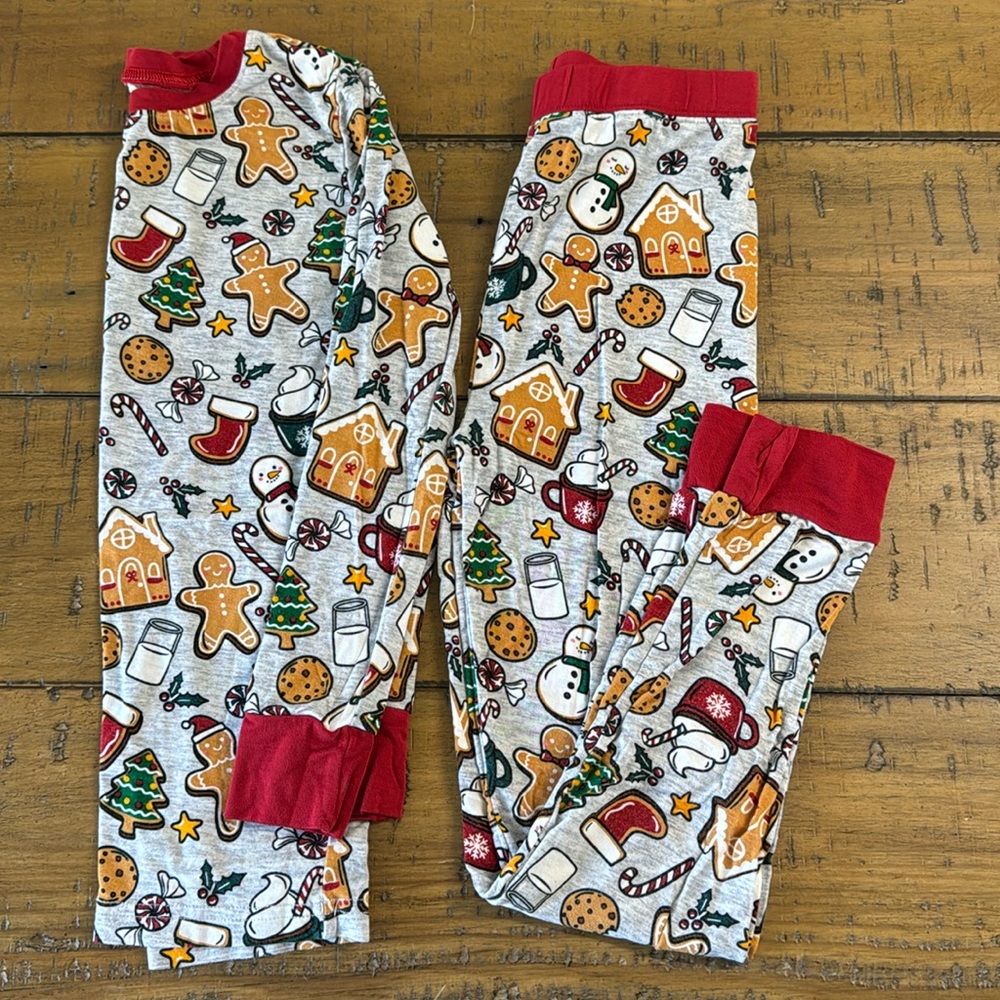 Little Sleepies: Holiday Treats. Size 7/8. Long Sleeve. 2 Piece Pants Set.